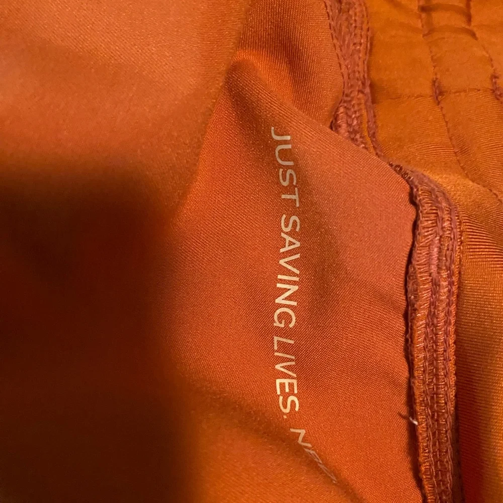 Figs Rust Jogger Pants with rust colored size xl petite Pink Accents scrub pants - Picture 8 of 11